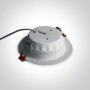 Spot LED incastrat 15W rotund alb