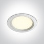 Spot LED incastrat 24W rotund alb