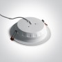 Spot LED incastrat 24W rotund alb