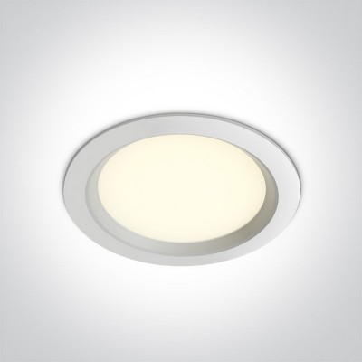 Spot LED incastrat 30W rotund alb