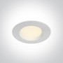 Spot incastrat 7W UGR19 baie sau exterior temperatura culoare ajustabila