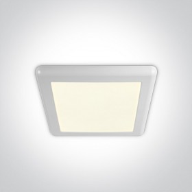 Spot LED incastrat 16W patrat decupaj ajustabil