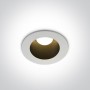 Spot LED incastrat 8W rotund alb IP20 DARK LIGHT