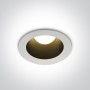 Spot LED incastrat 12W rotund alb IP20 DARK LIGHT