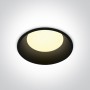 Spot LED Incastrat Negru 9W, CCT 3000K-4000K-5000K, Dark Light, CRI90, IK07 h50mm