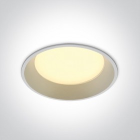 Spot Incastrat 22W DARK LIGHT rotund alb