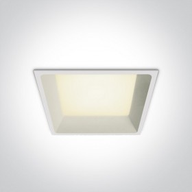 Spot Incastrat 22W DARK LIGHT patrat alb