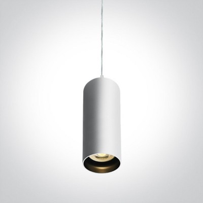 Pendul alb cu negru GU10 DARK LIGHT