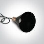 Pendul 22.8cm 3xE27 negru alama satinata sau cupru