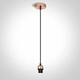 Pendul alb negru sau cupru E27