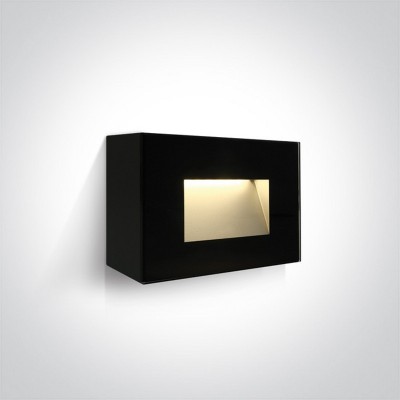 Aplica perete 4W DARK LIGHT alb sau negru