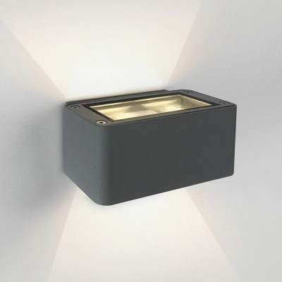 Aplica perete 4x3W exterior gri