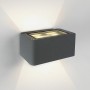 Aplica perete 4x3W exterior gri