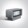 Aplica perete 4x3W exterior gri