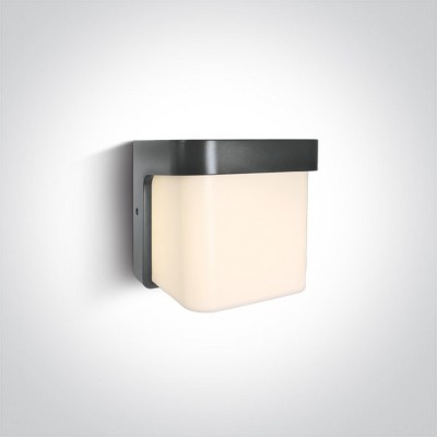 Aplica perete antracit 12W terasa