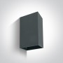 Aplica perete 2X3W exterior antracit negru sau alb DARK LIGHT