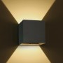 Aplica perete 2X3W exterior antracit negru sau alb DARK LIGHT IP54