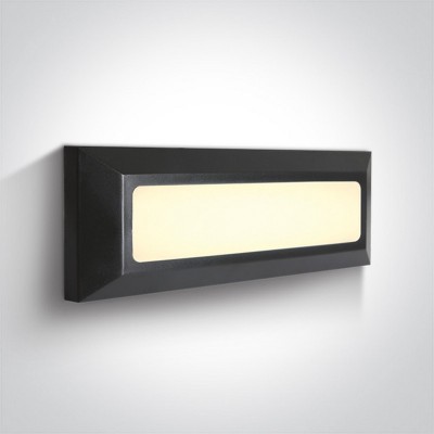 Aplica perete 3.5W exterior alb sau antracit dreptunghi
