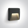 Aplica perete 3W exterior alb sau antracit patrat DARK LIGHT IP65