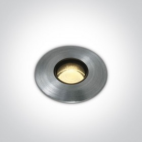 Spot incastrat in pardoseala aluminiu 2W