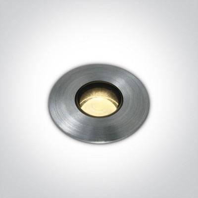 Spot incastrat in pardoseala aluminiu 2W