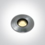 Spot incastrat in pardoseala aluminiu 2W