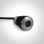 Spot incastrat in pardoseala aluminiu 2W