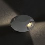 Spot LED exterior aplicat pe pardoseala 2x6W lumina in 2 directii