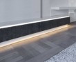 Profil LED Slim Alb 2 metri h7mm