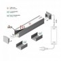 Profil banda LED aplicat SMR 16 h18.6mm