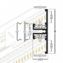 Profil banda LED aplicat BAC 10 h13.5mm