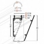 Profil banda LED aplicat WLL 12 h17.8mm