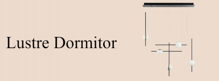 Lustre Dormitor Design Modern si de Impact