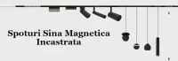 Spoturi Sina Magnetica Incastrata cu sau fara rama exterioara trimless