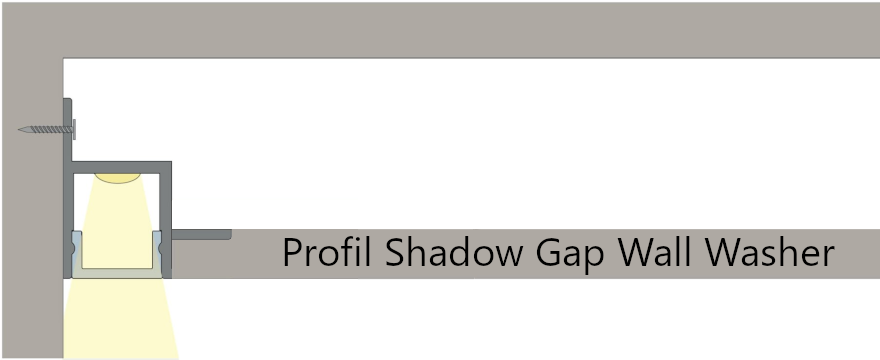 Profile Shadow Gap Tavan