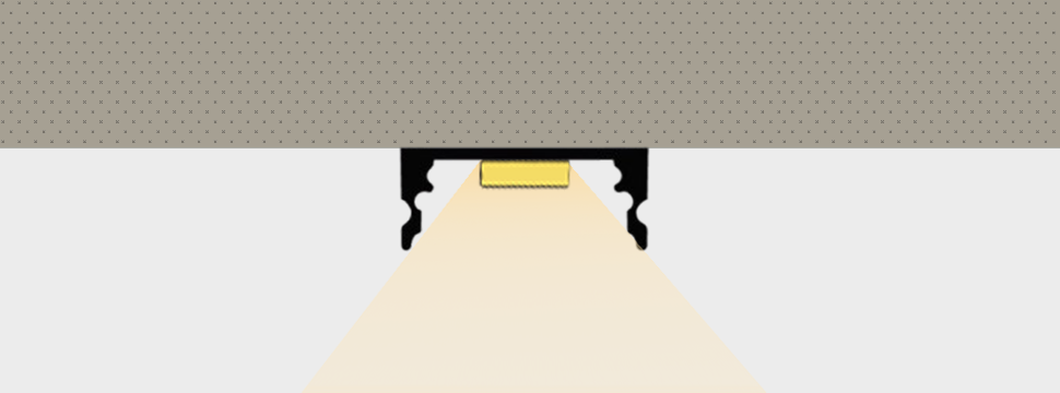 Profil LED Aplicat 12,2mm